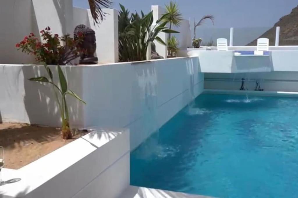 Gezellige Villa Met Prachtig Zicht En Zwembad Arona  Dış mekan fotoğraf
